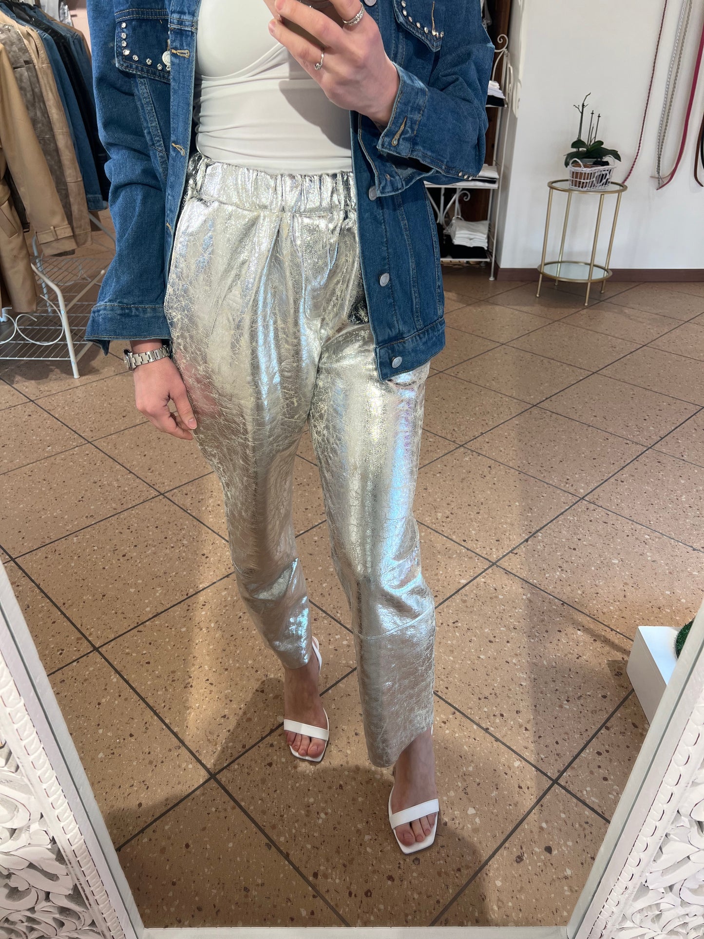 Pantaloni Silver - Jolie